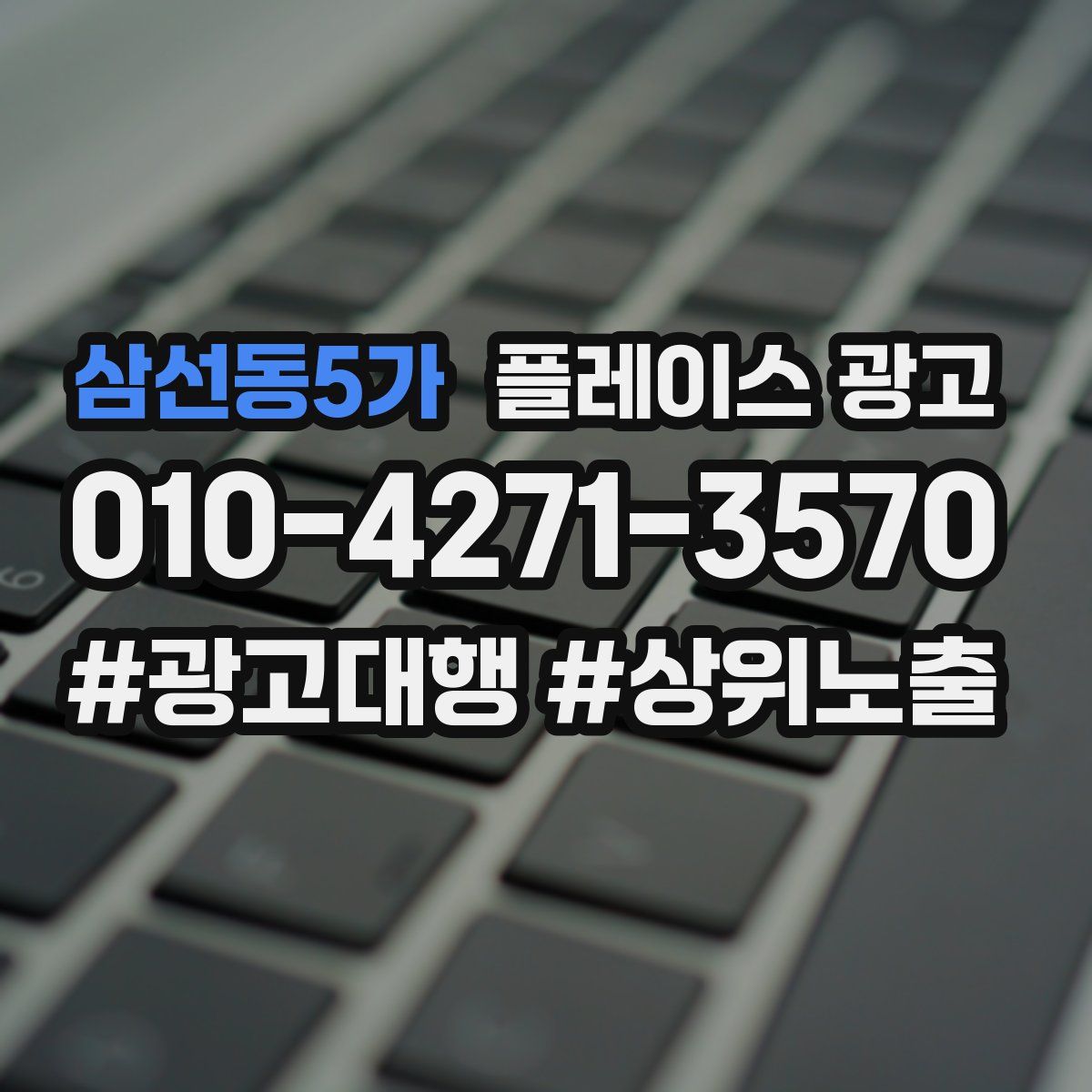 삼선동5가 플레이스 광고