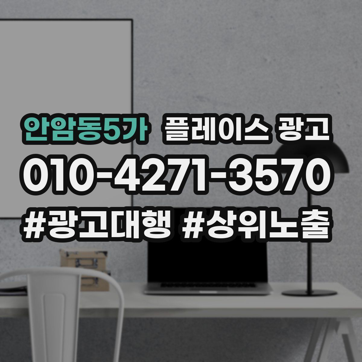 안암동5가 플레이스 광고