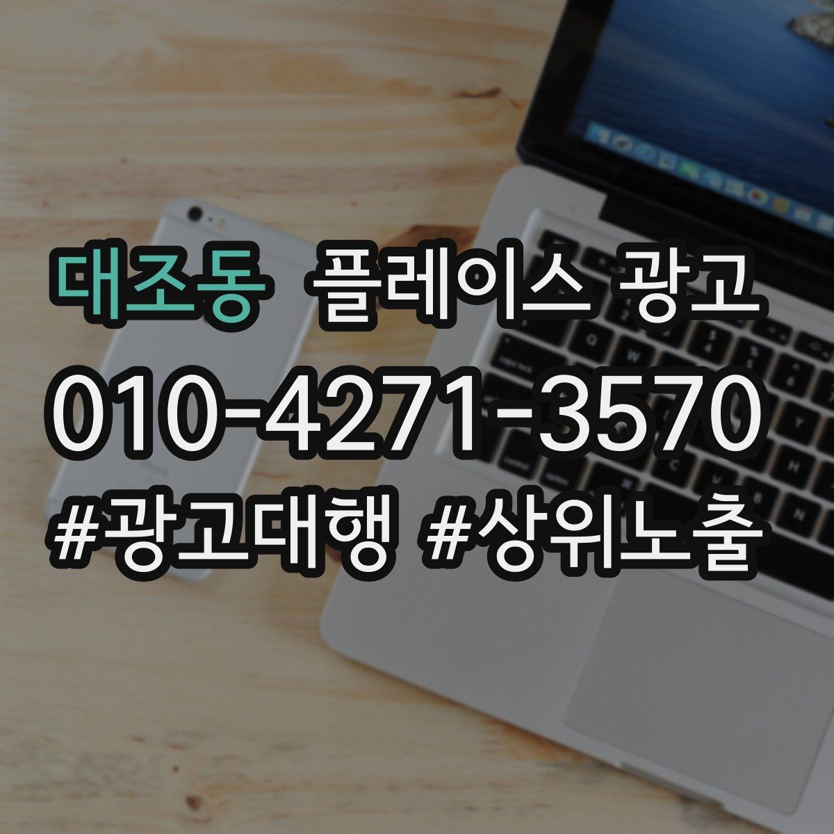대조동 플레이스 광고