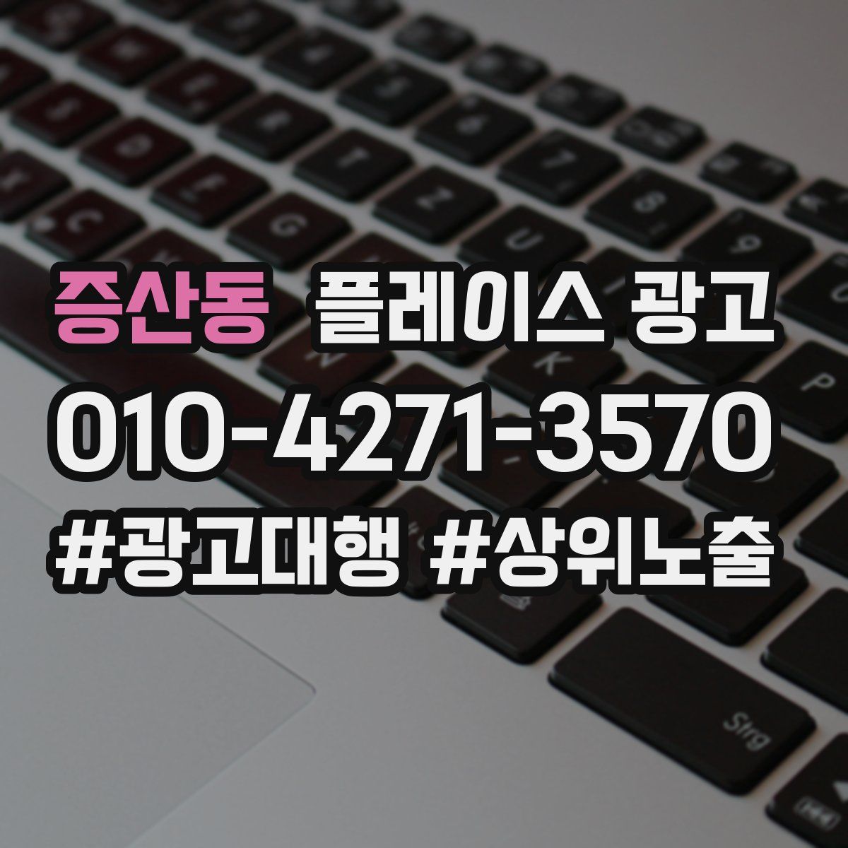 증산동 플레이스 광고