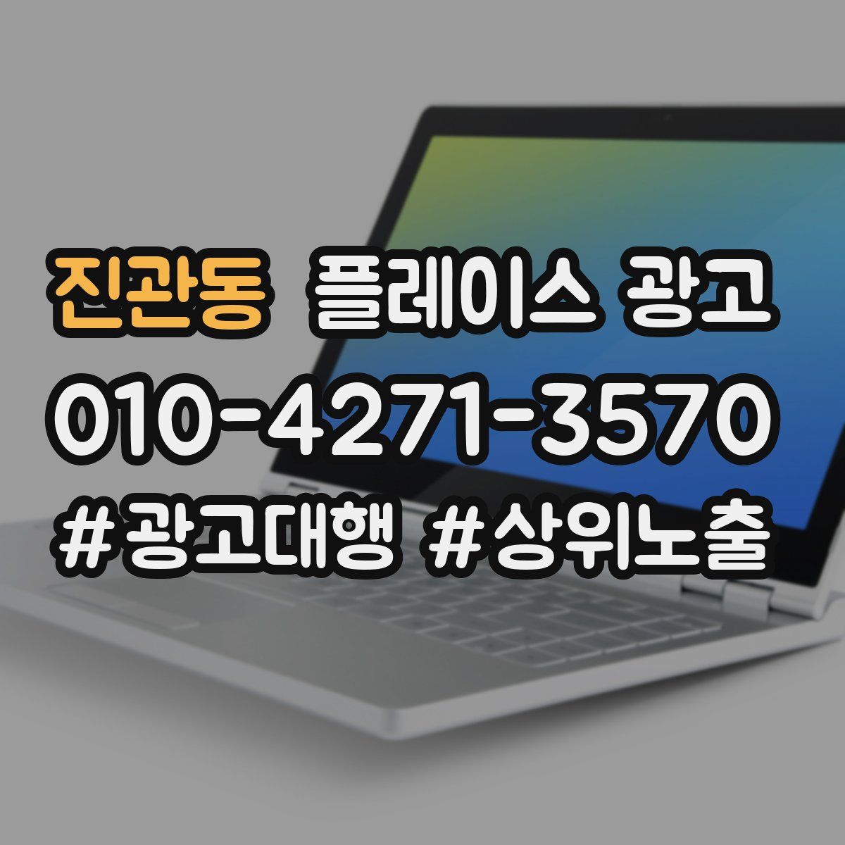 진관동 플레이스 광고