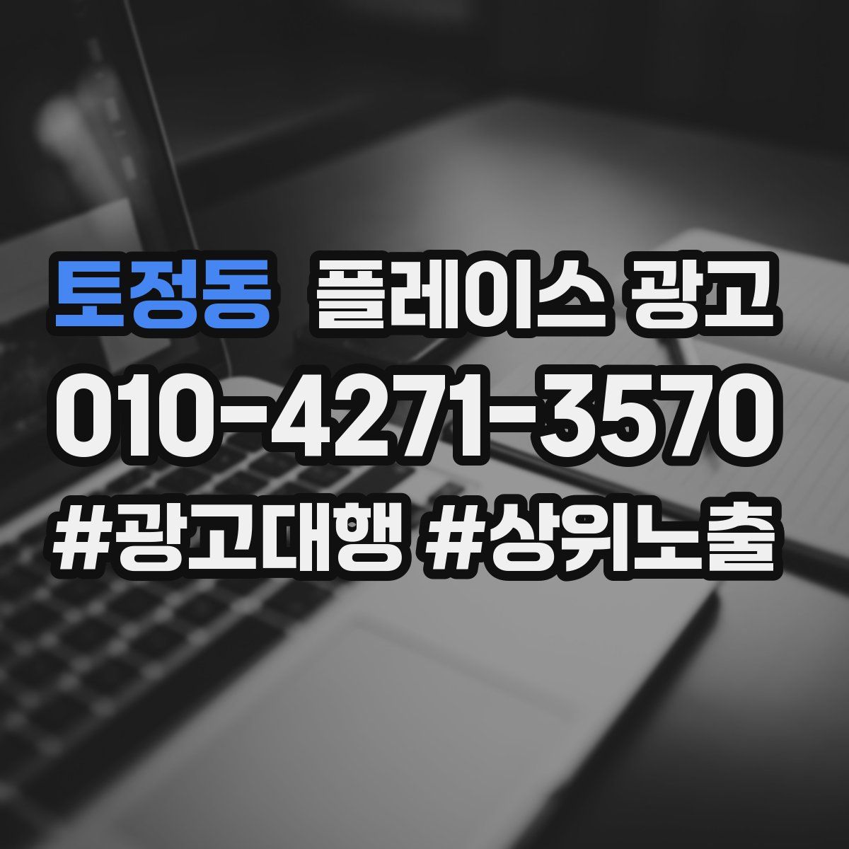 토정동 플레이스 광고