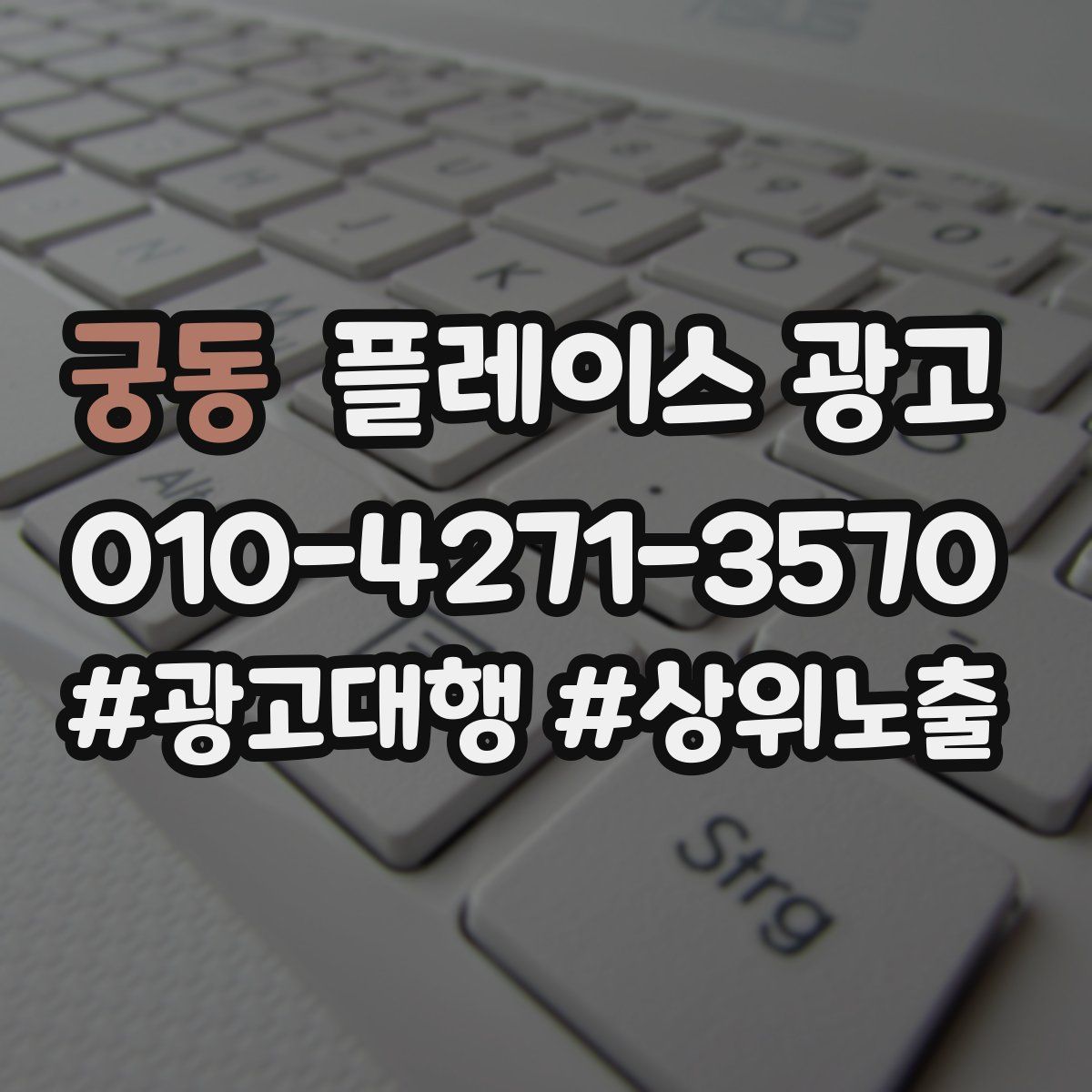 궁동 플레이스 광고