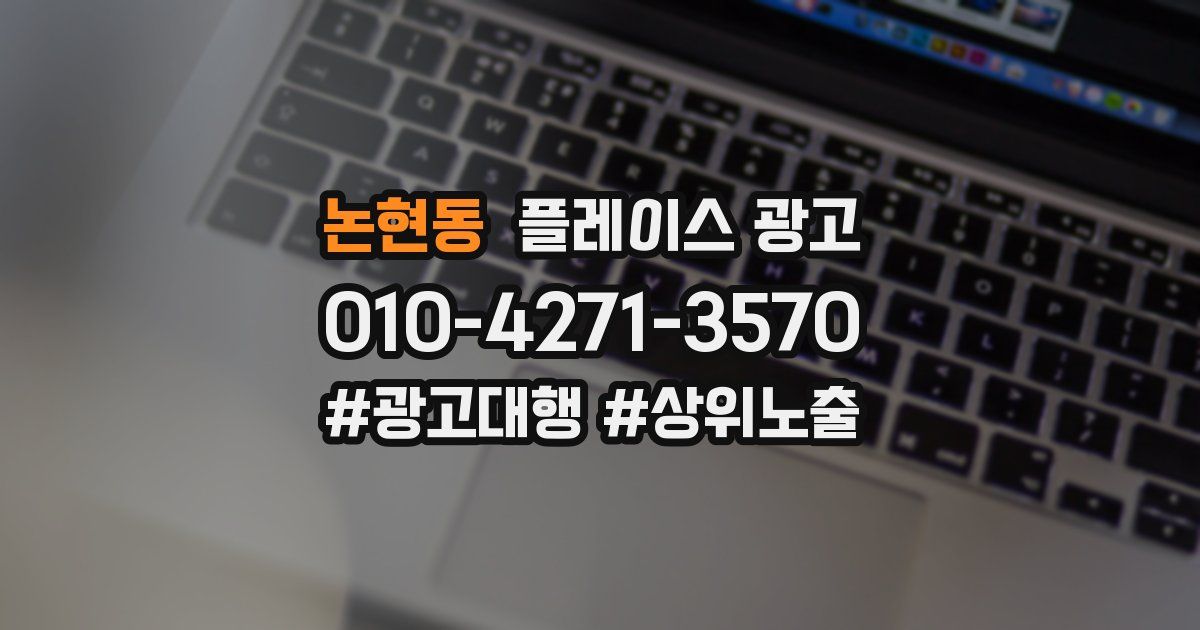 논현동 플레이스 광고