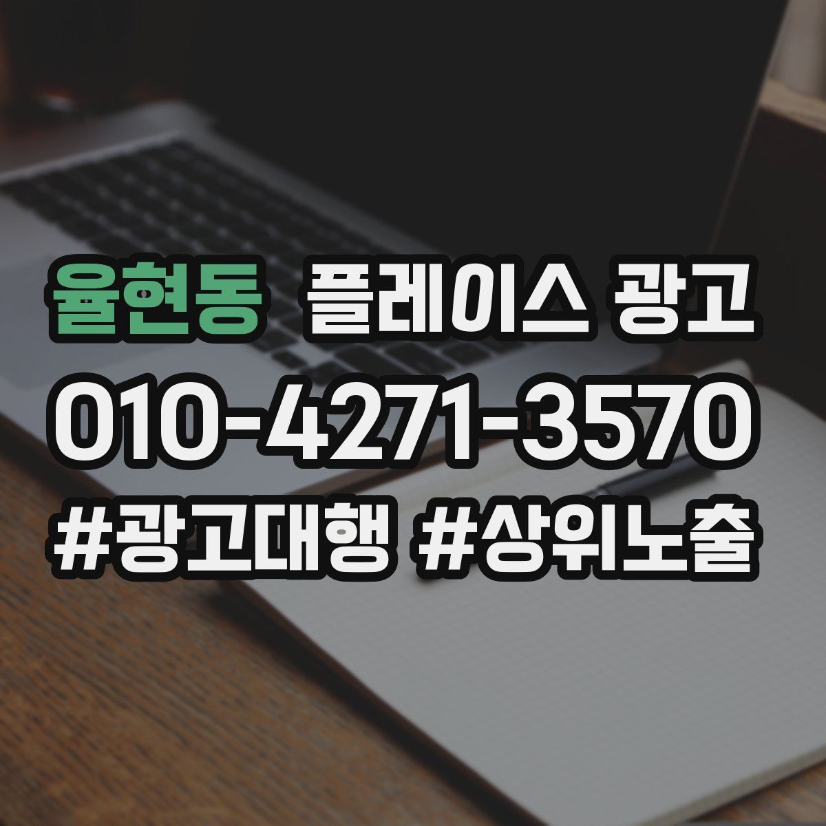율현동 플레이스 광고