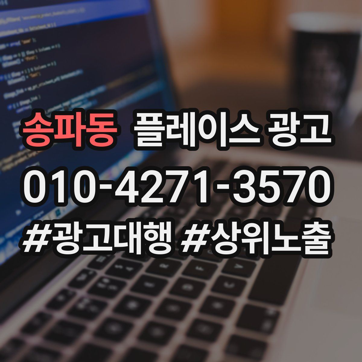 송파동 플레이스 광고