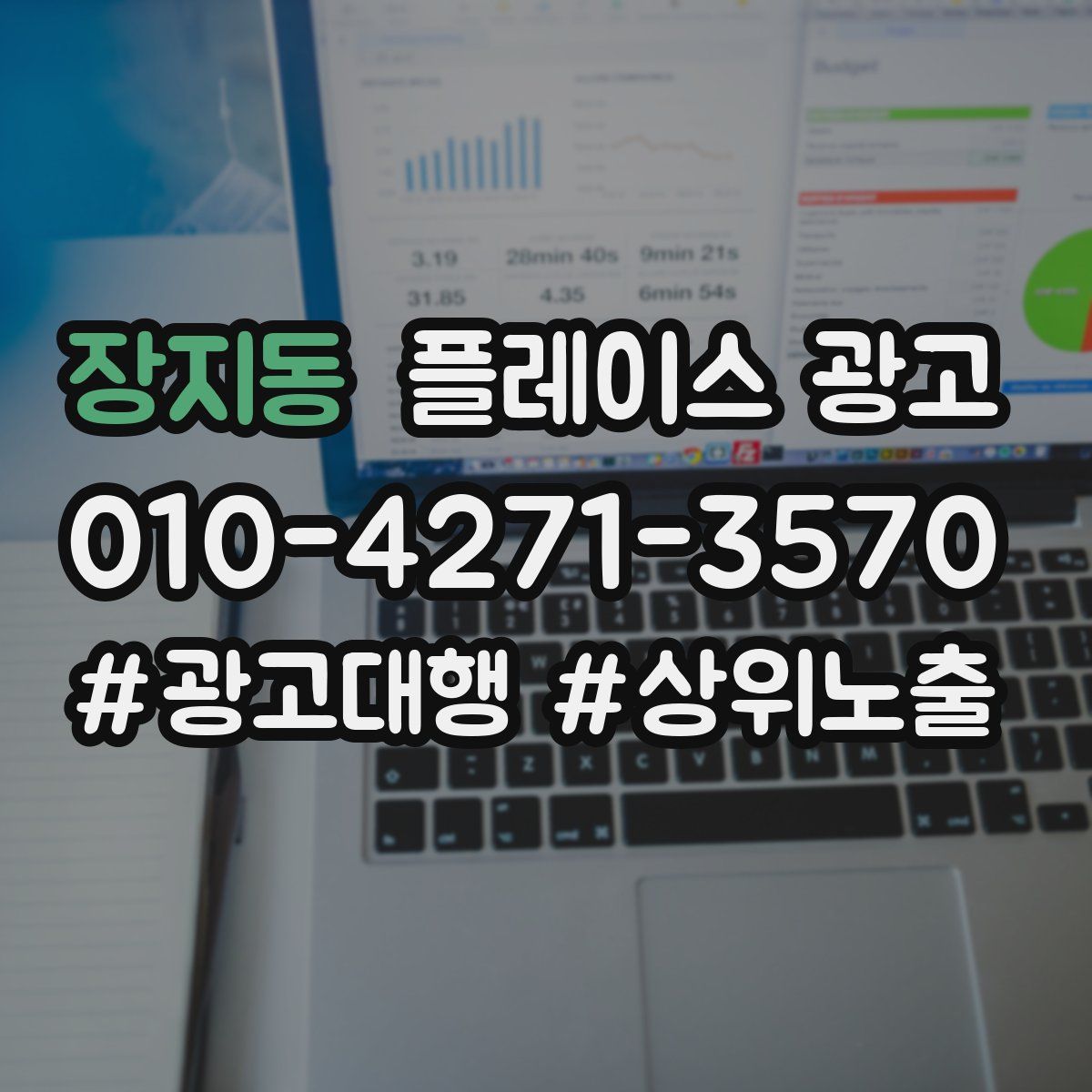 장지동 플레이스 광고