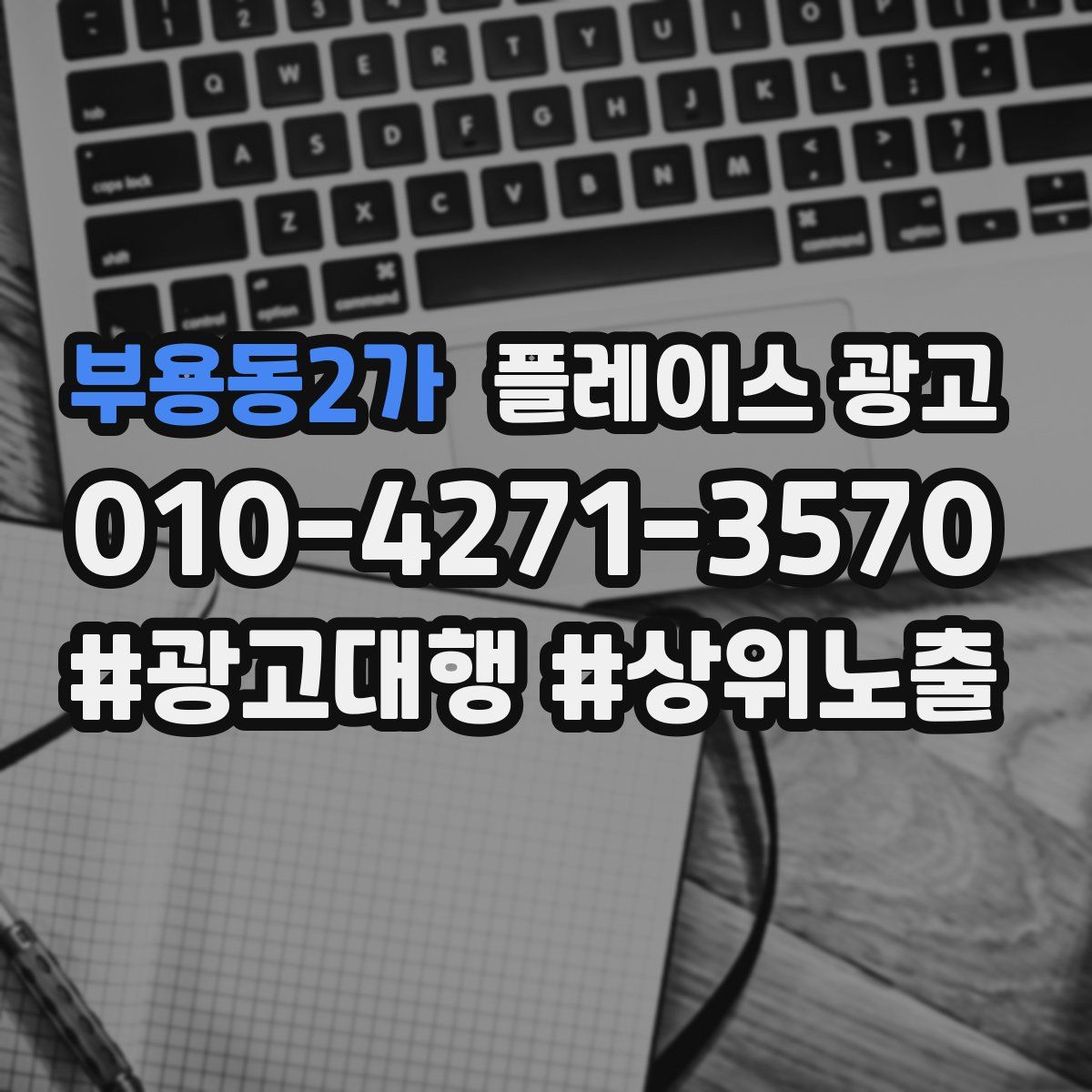 부용동2가 플레이스 광고