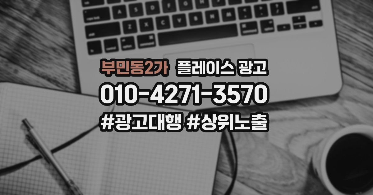부민동2가 플레이스 광고