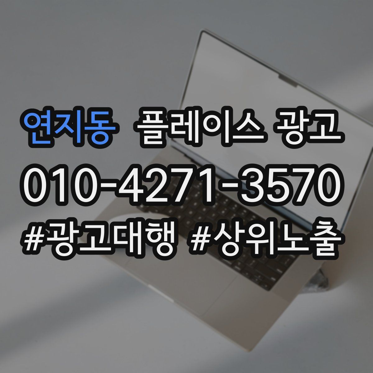 연지동 플레이스 광고
