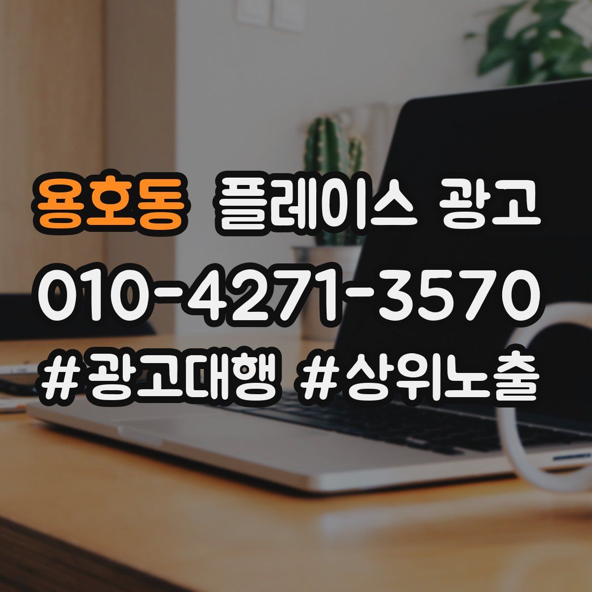 용호동 플레이스 광고