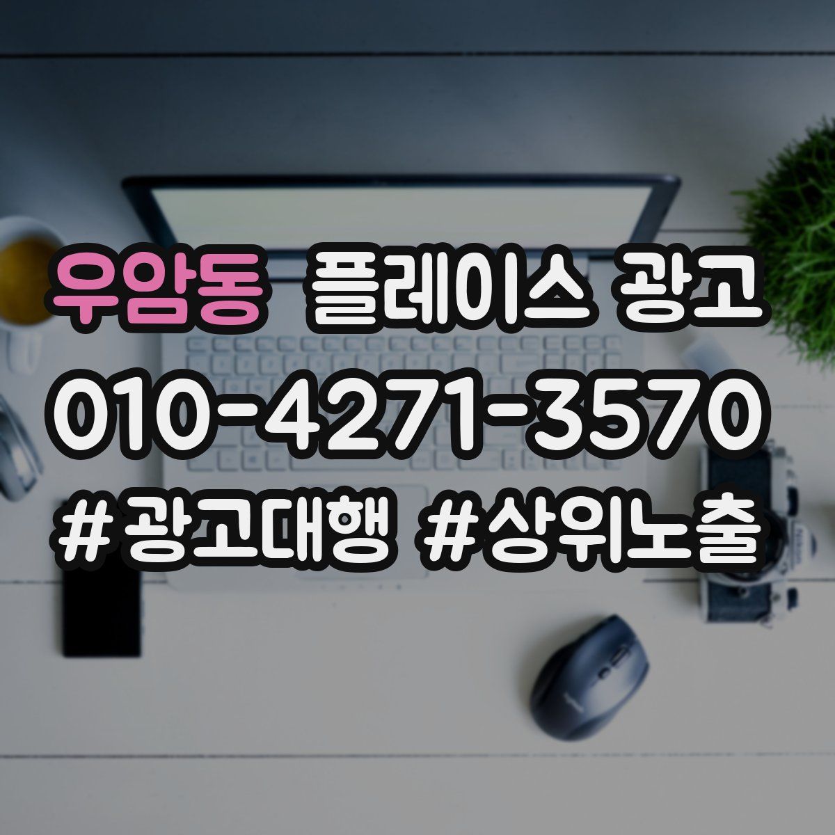 우암동 플레이스 광고