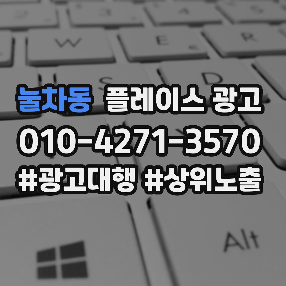 눌차동 플레이스 광고