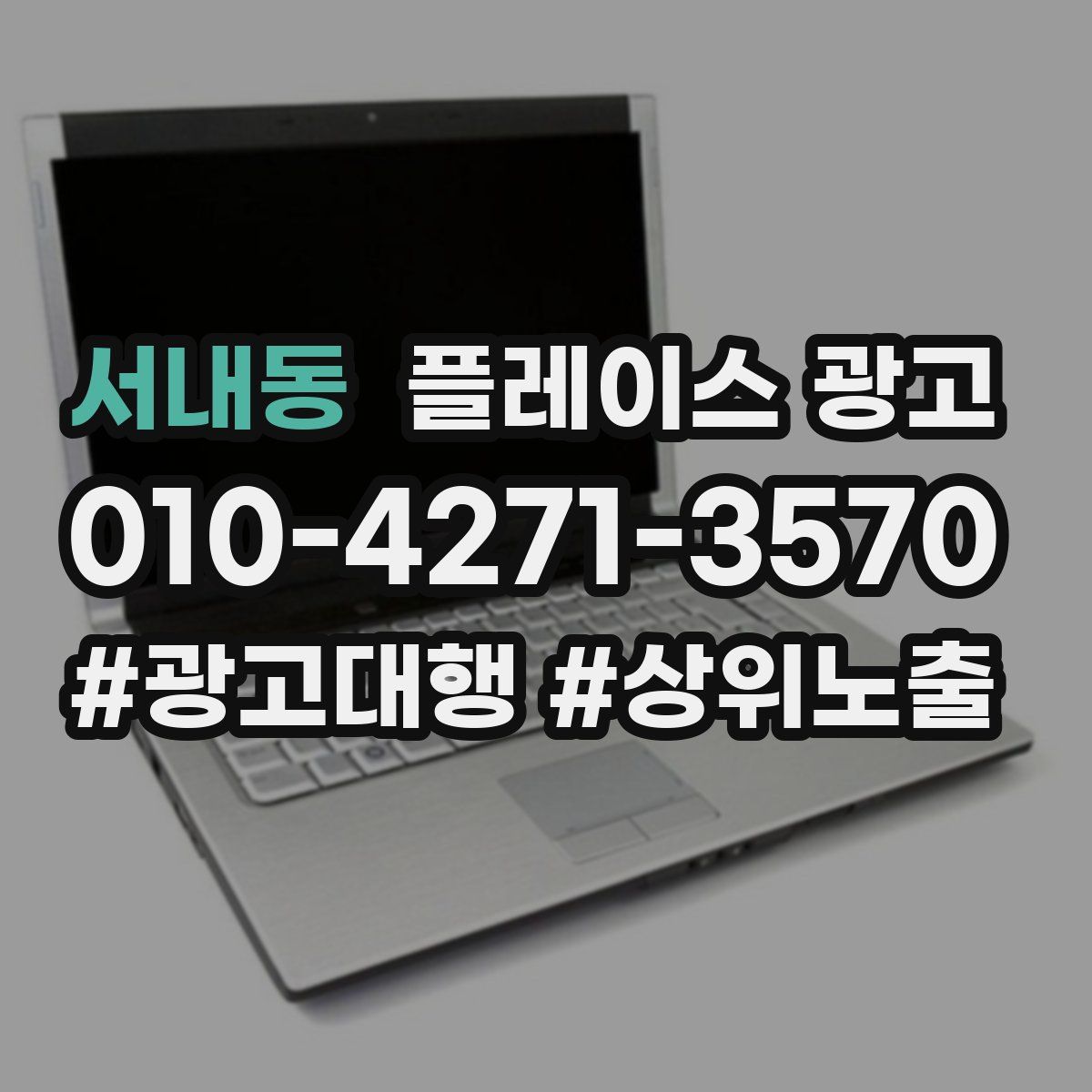 서내동 플레이스 광고