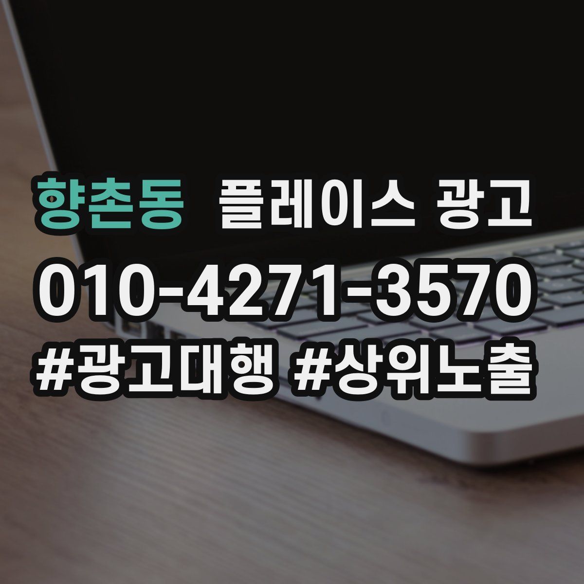 향촌동 플레이스 광고