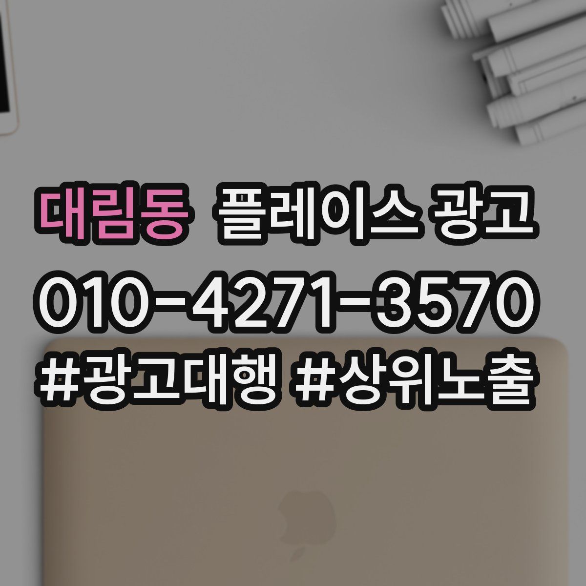 대림동 플레이스 광고