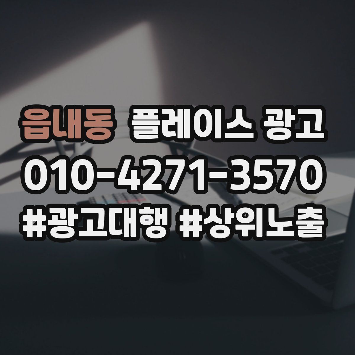 읍내동 플레이스 광고