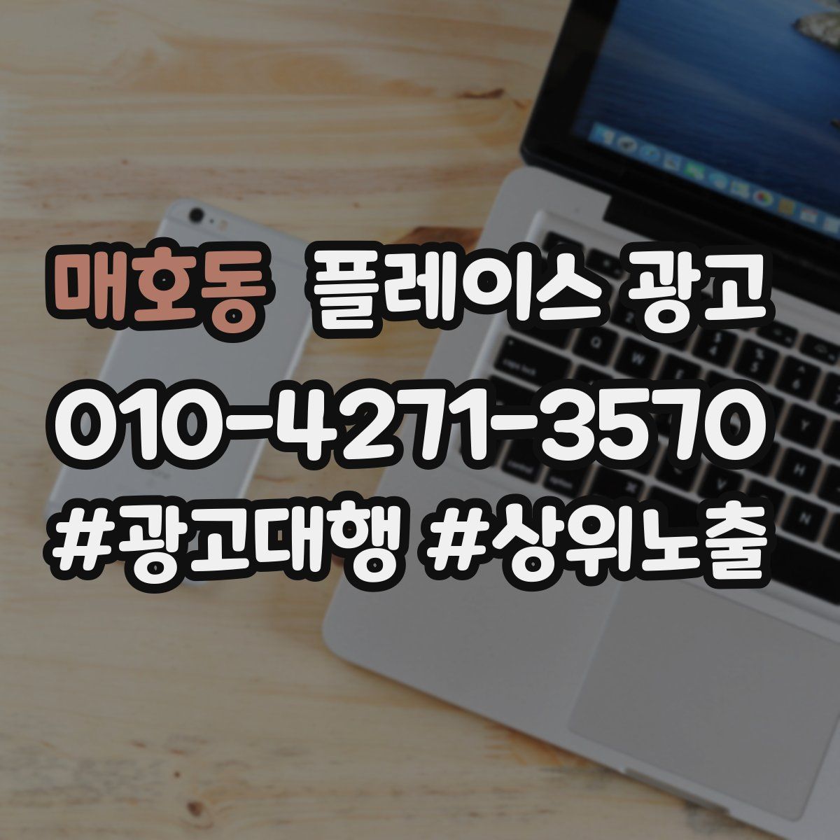 매호동 플레이스 광고