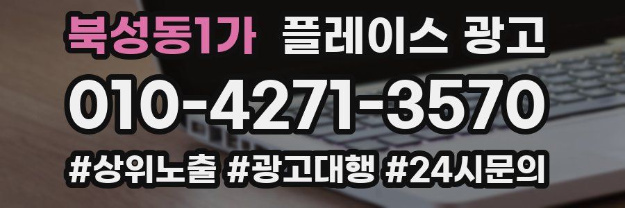 북성동1가 플레이스 광고