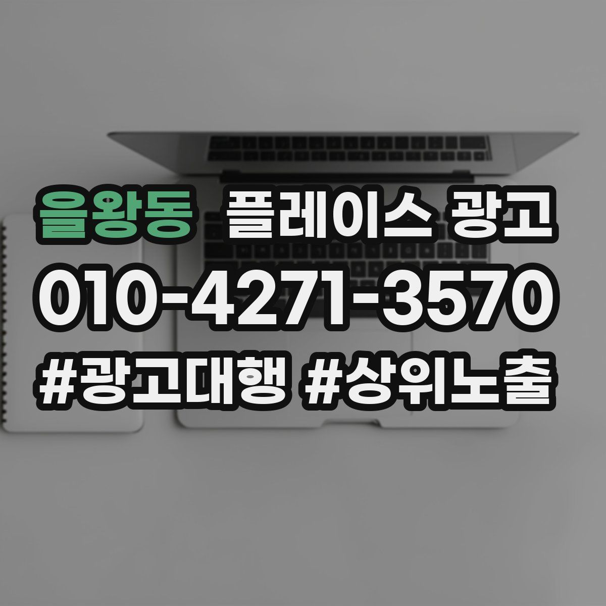 을왕동 플레이스 광고