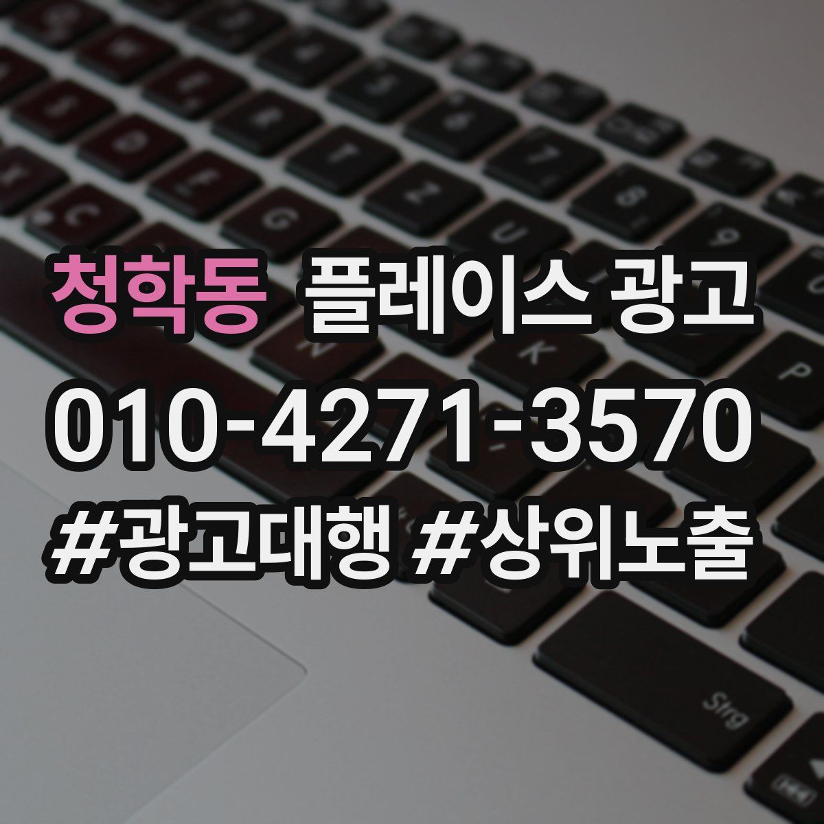 청학동 플레이스 광고