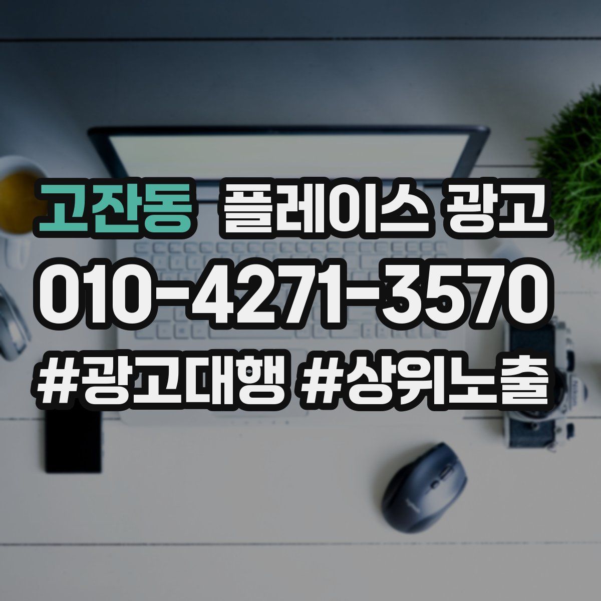 고잔동 플레이스 광고
