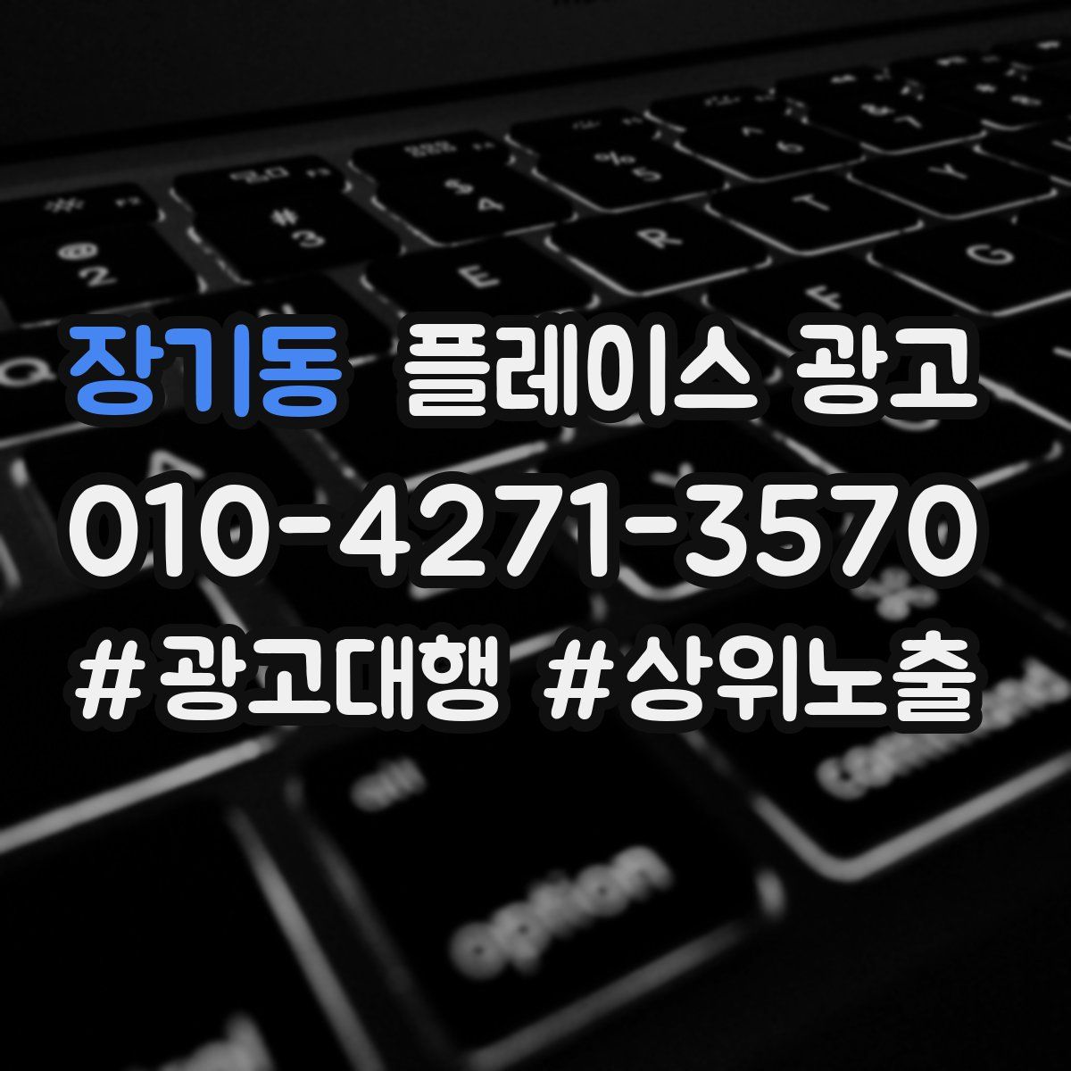장기동 플레이스 광고