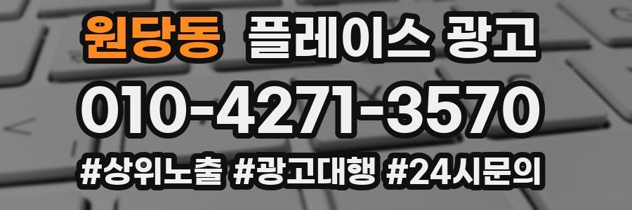 원당동 플레이스 광고