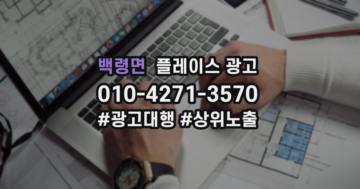 백령면 플레이스 광고