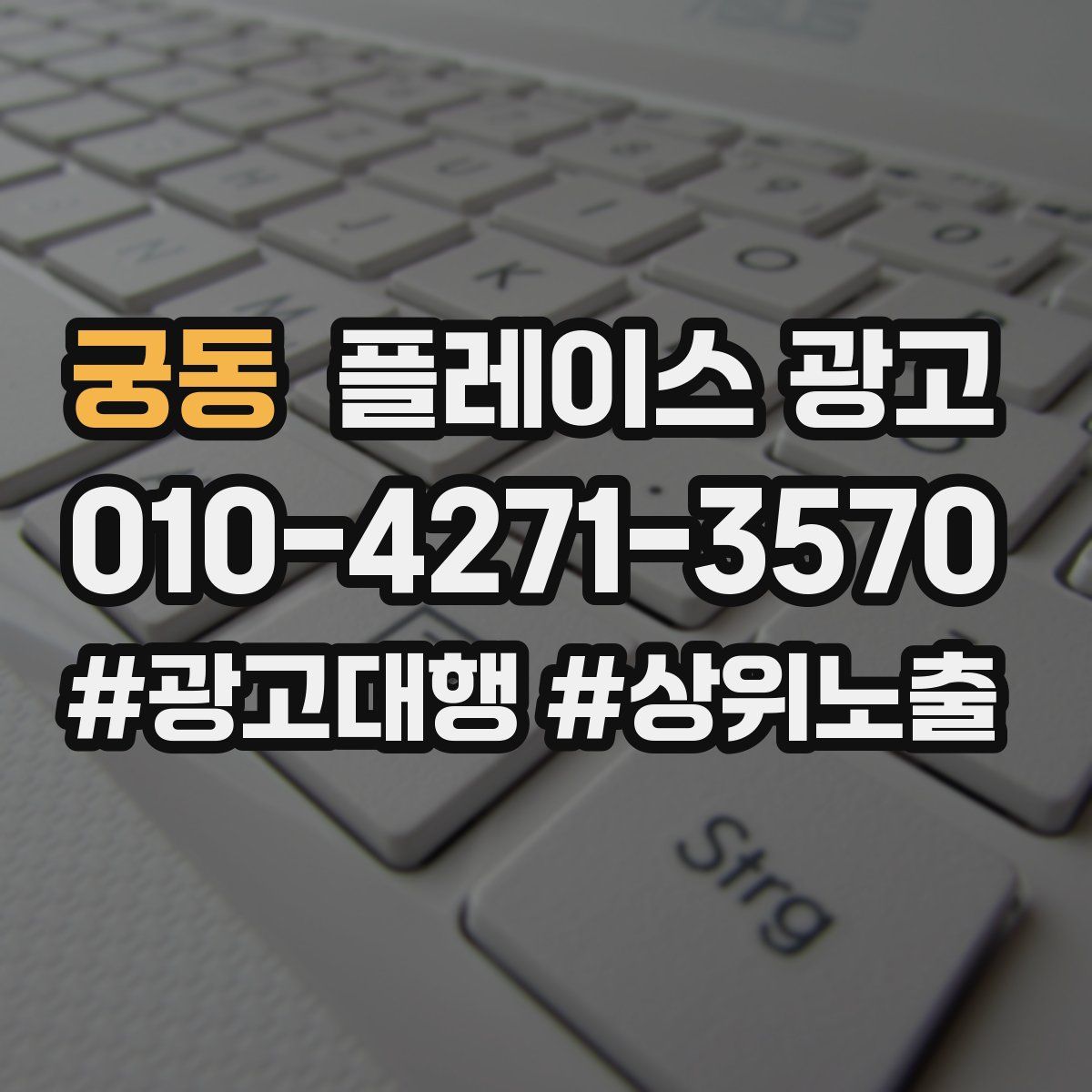 궁동 플레이스 광고