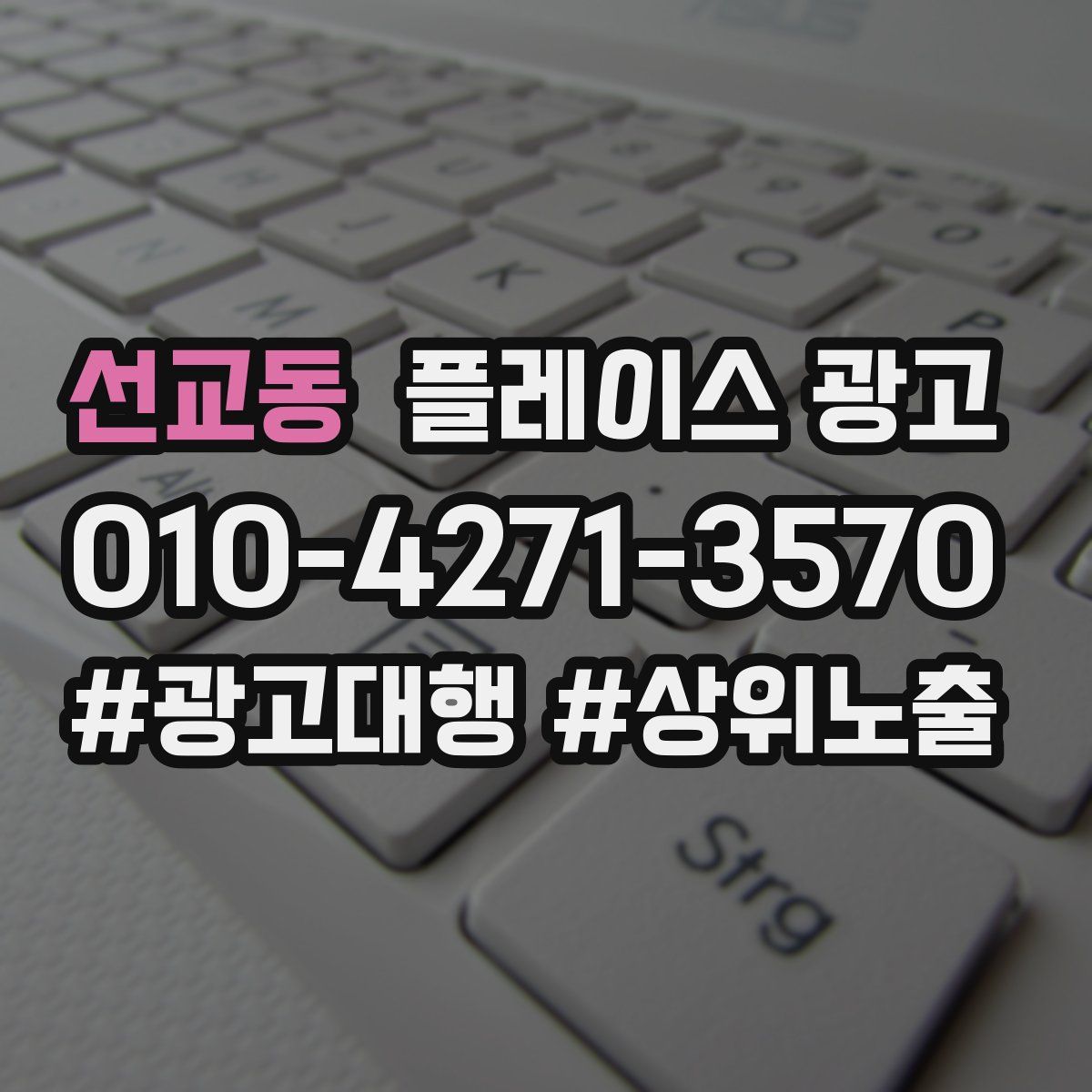 선교동 플레이스 광고