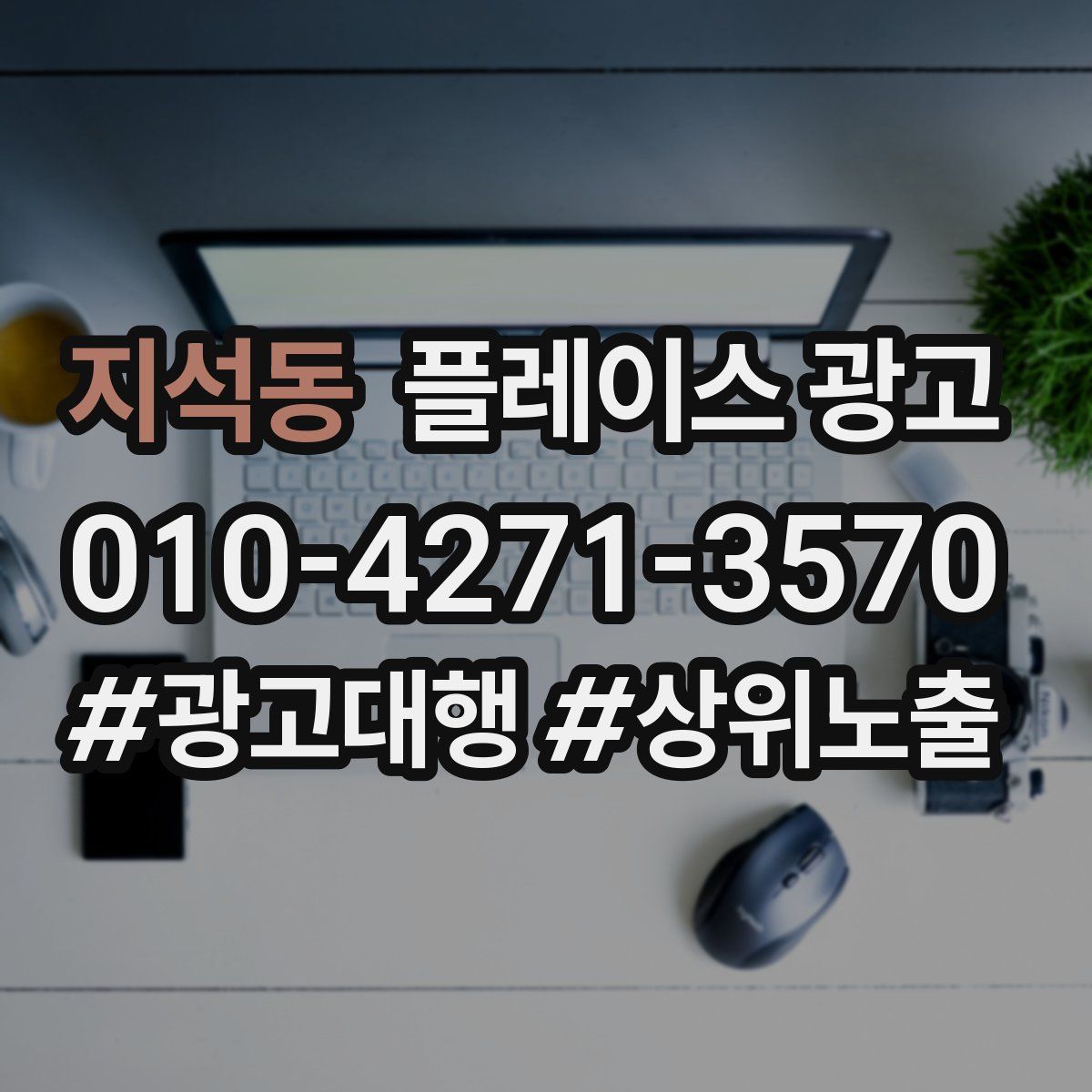 지석동 플레이스 광고