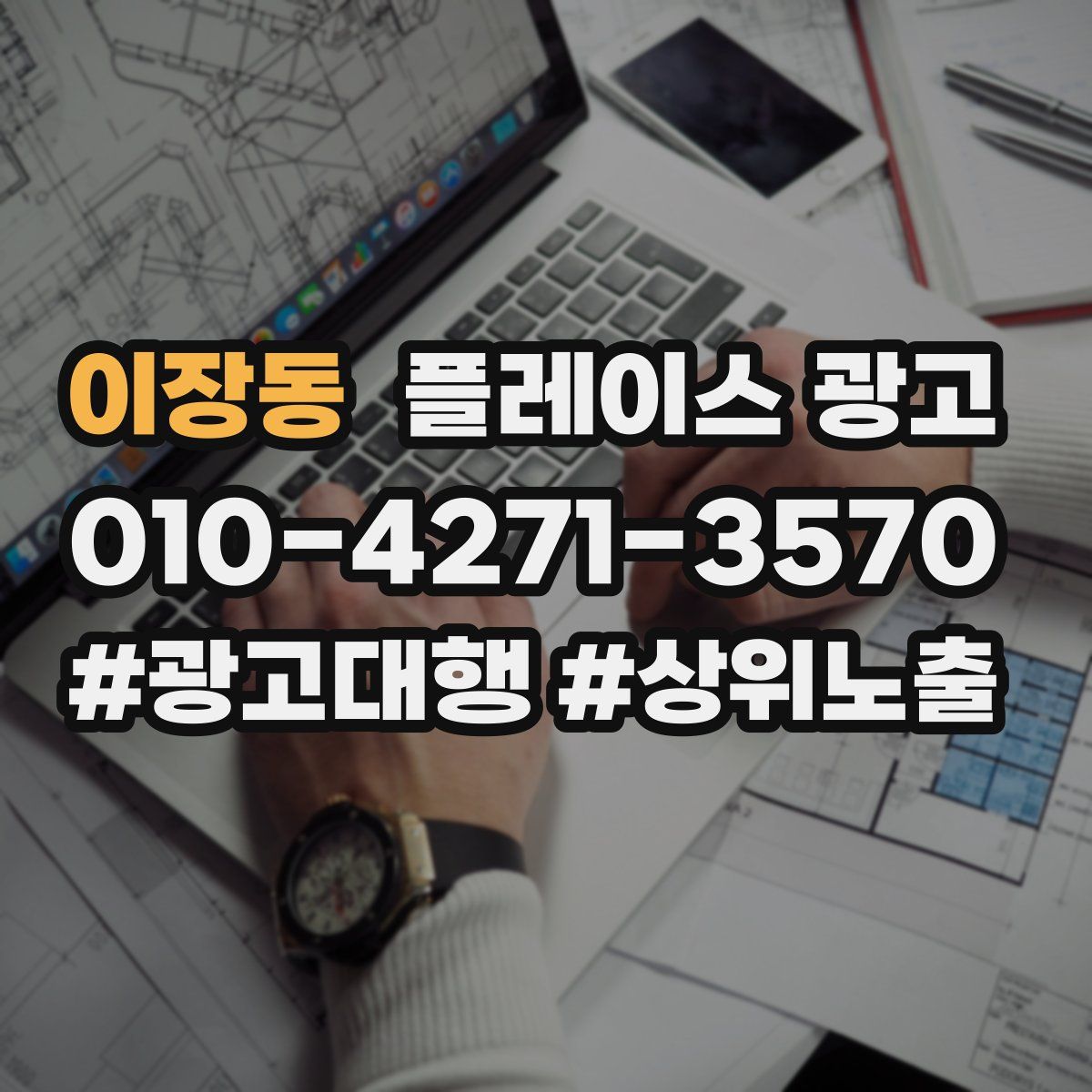 이장동 플레이스 광고