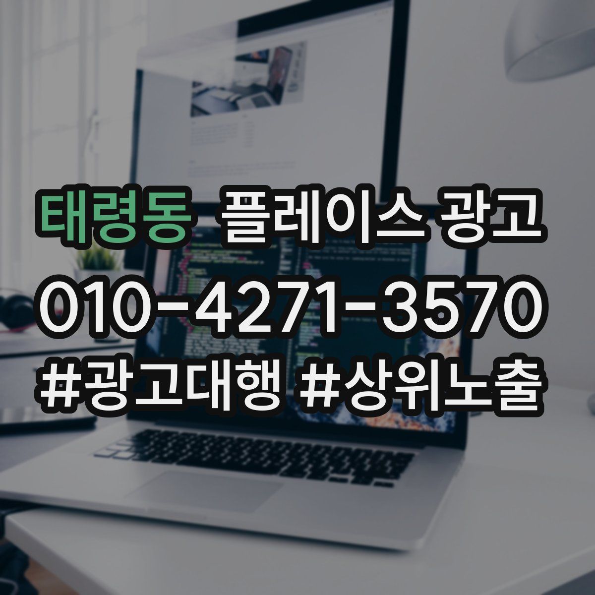 태령동 플레이스 광고