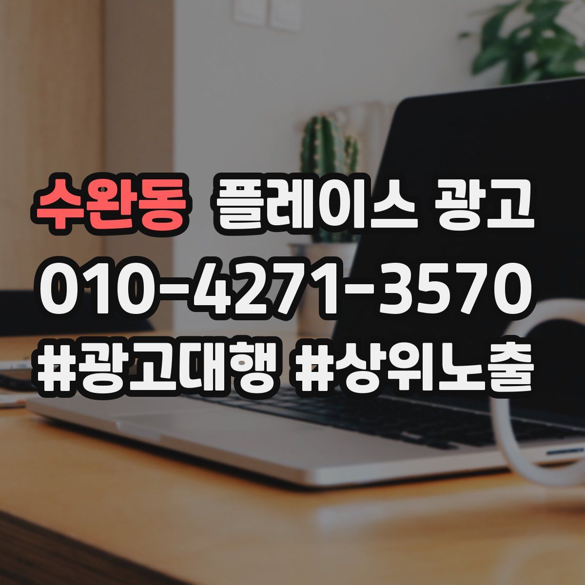 수완동 플레이스 광고