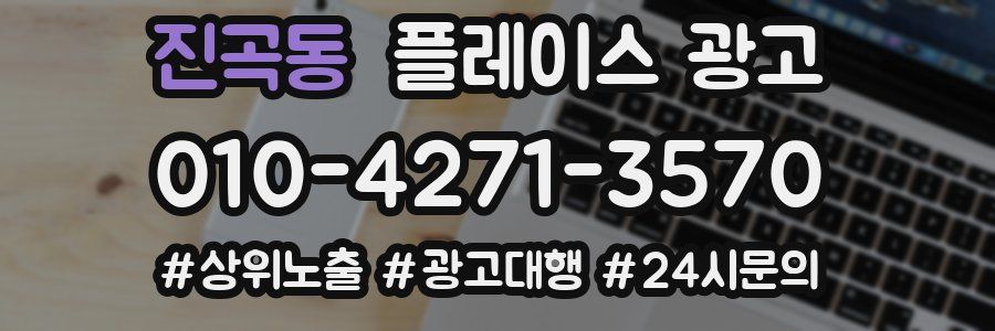 진곡동 플레이스 광고