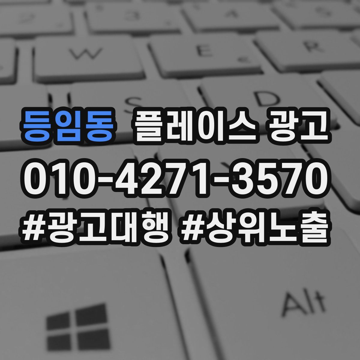등임동 플레이스 광고
