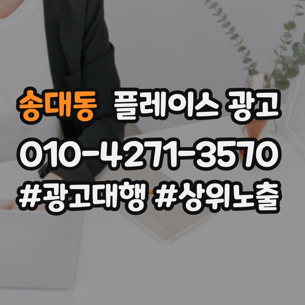 송대동 플레이스 광고