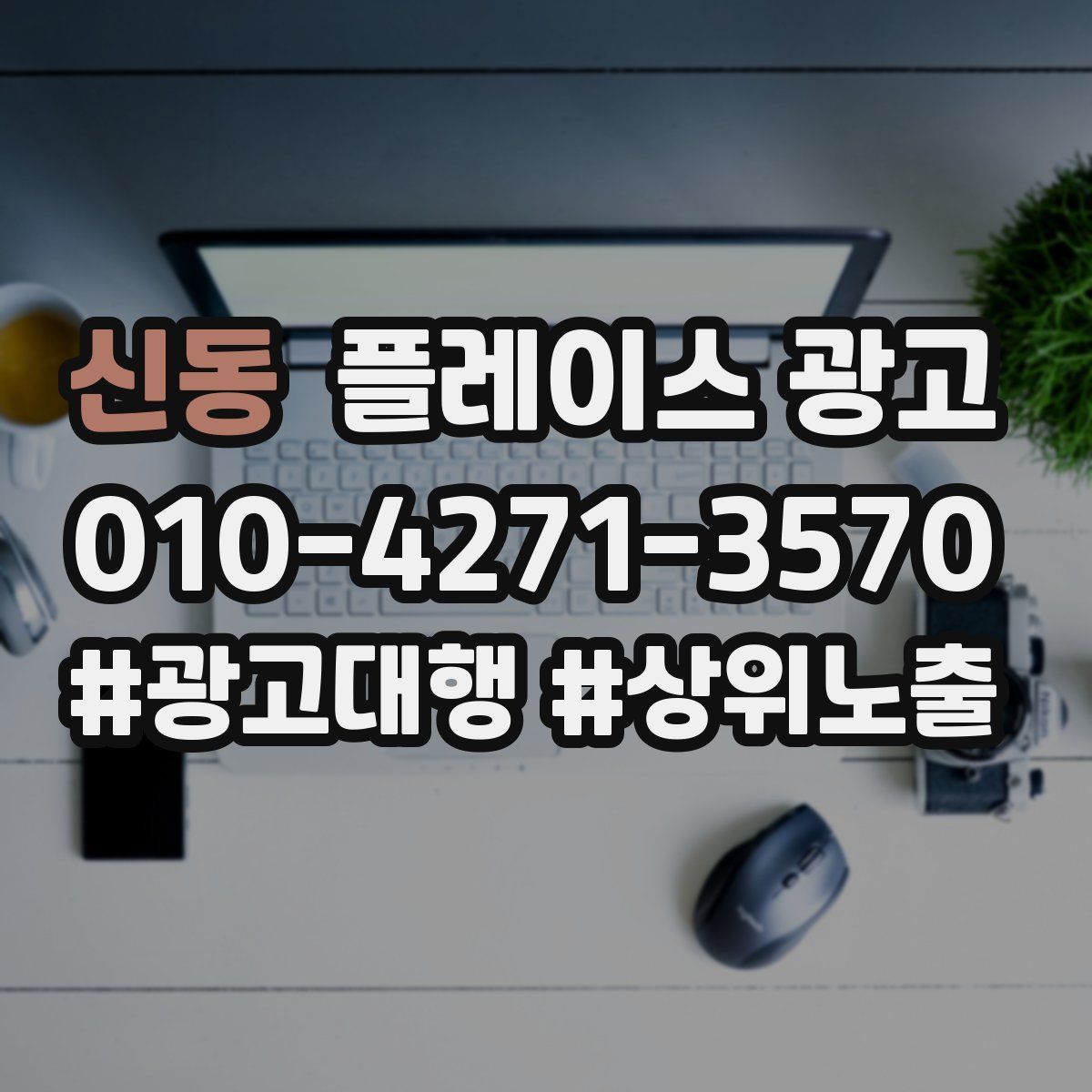 신동 플레이스 광고