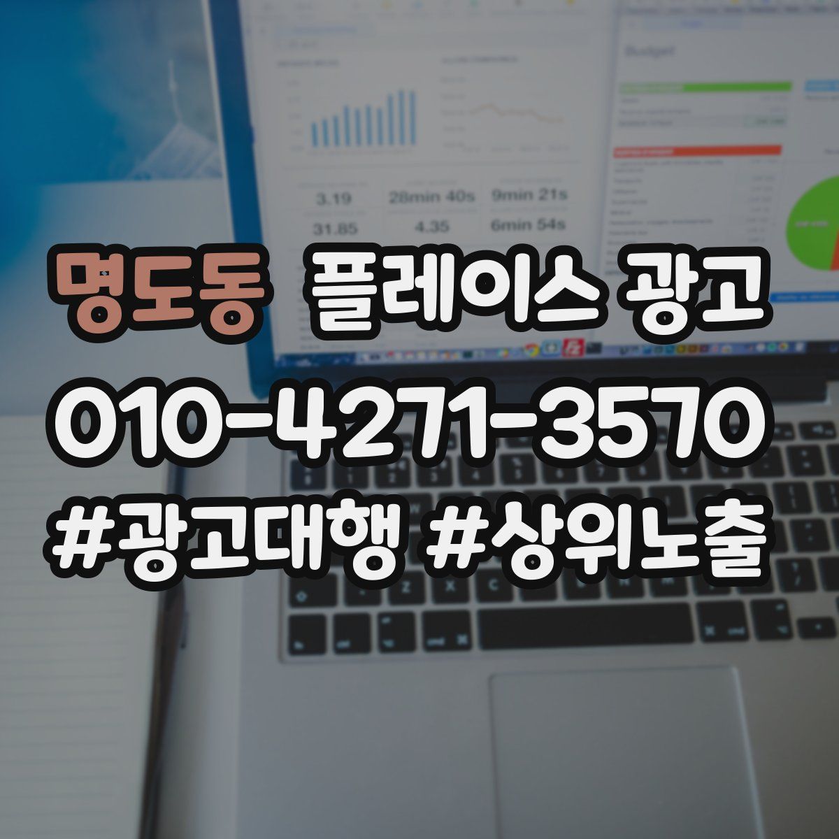 명도동 플레이스 광고