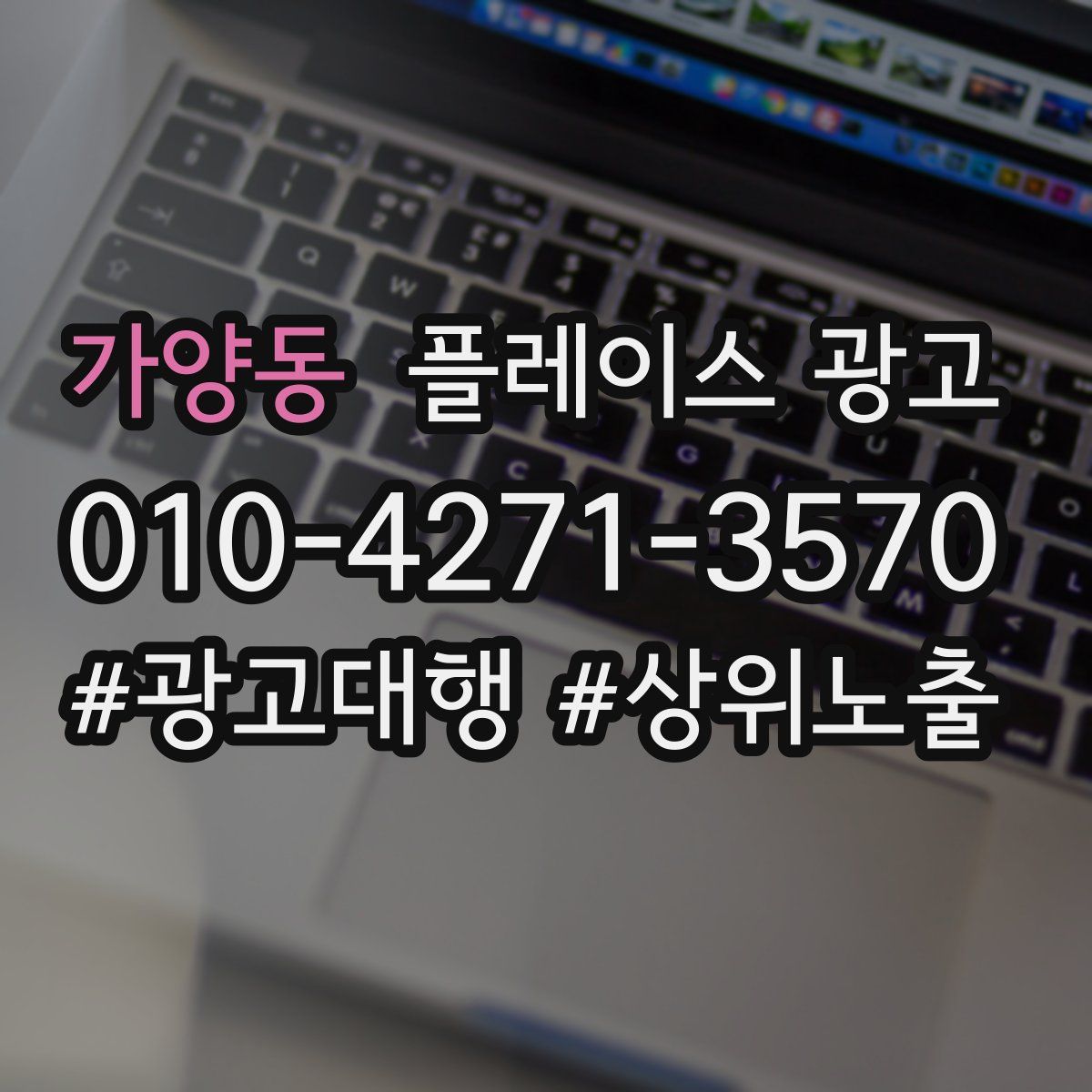 가양동 플레이스 광고