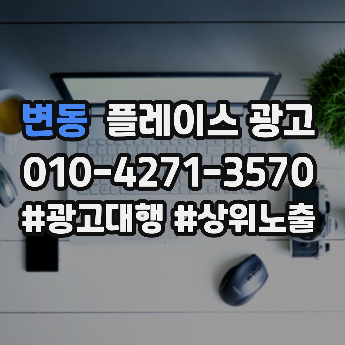 변동 플레이스 광고