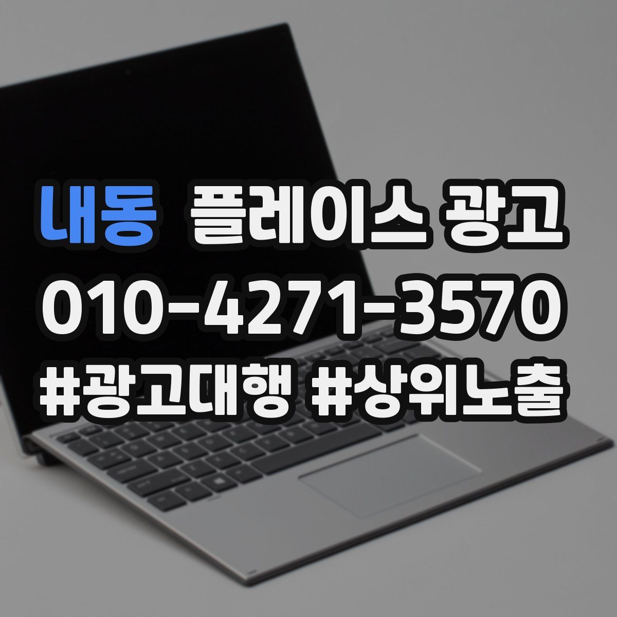 내동 플레이스 광고