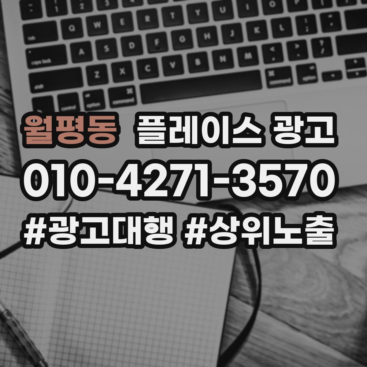 월평동 플레이스 광고
