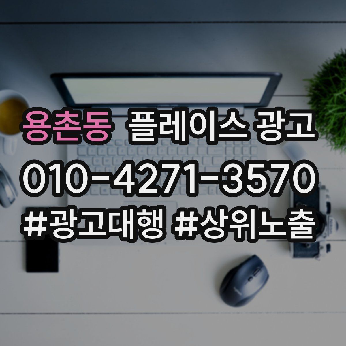 용촌동 플레이스 광고