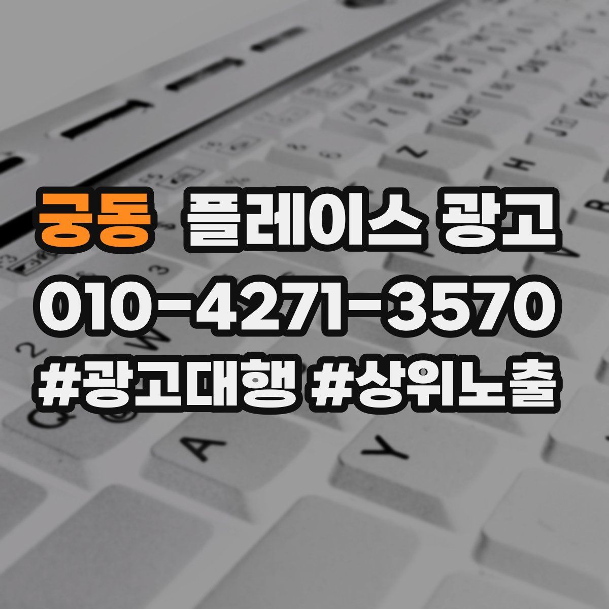 궁동 플레이스 광고