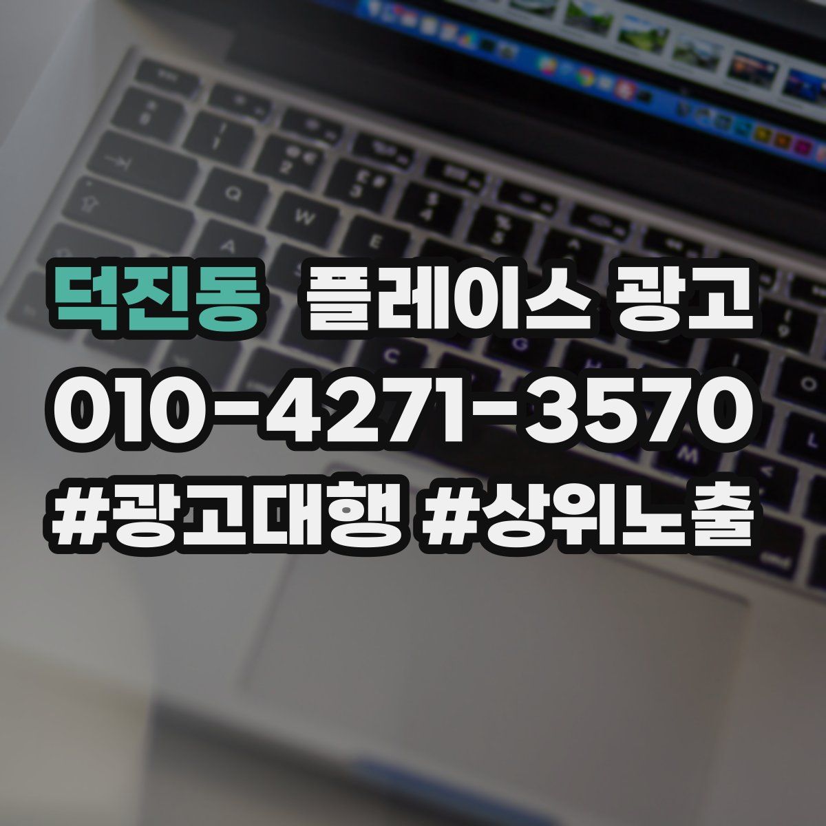 덕진동 플레이스 광고