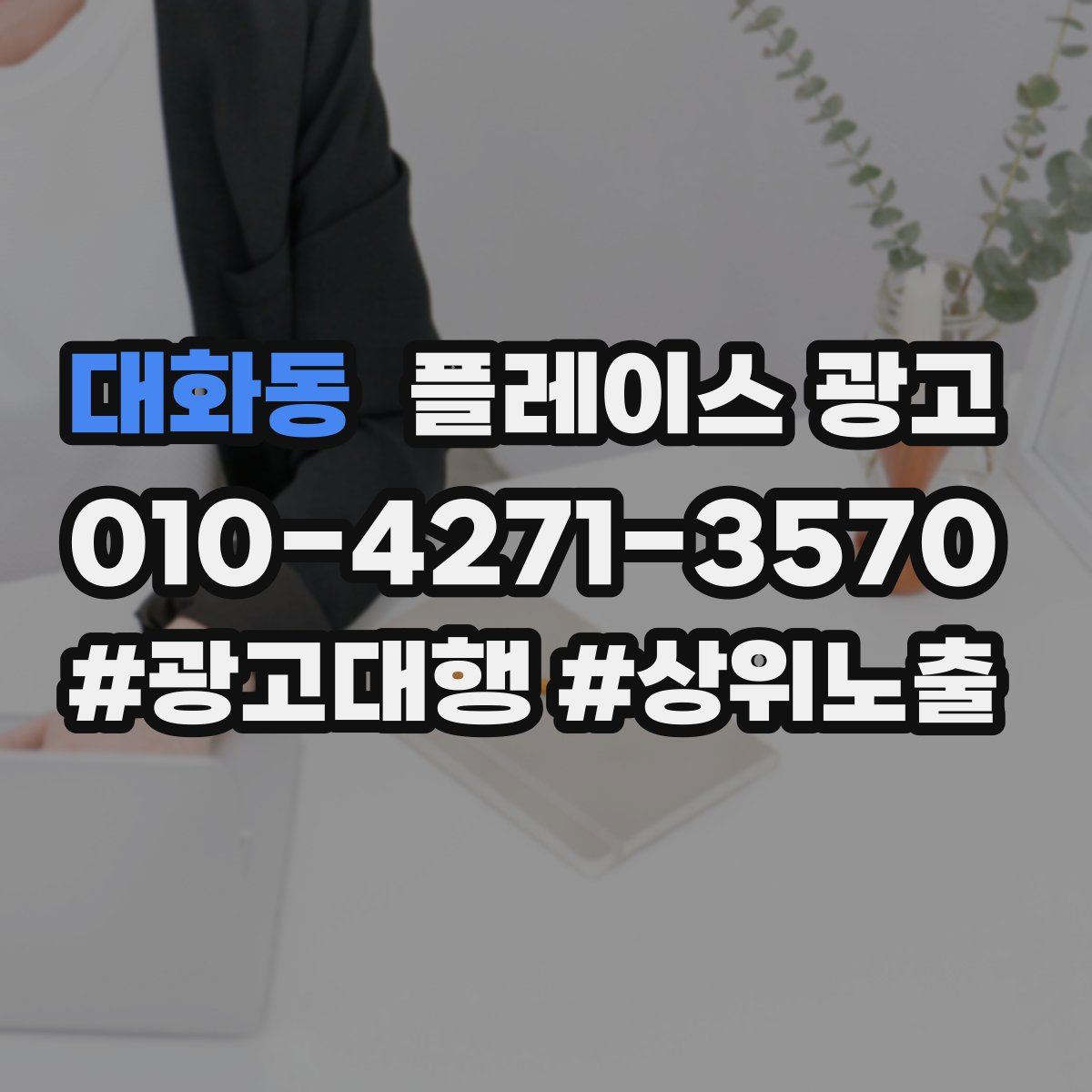 대화동 플레이스 광고