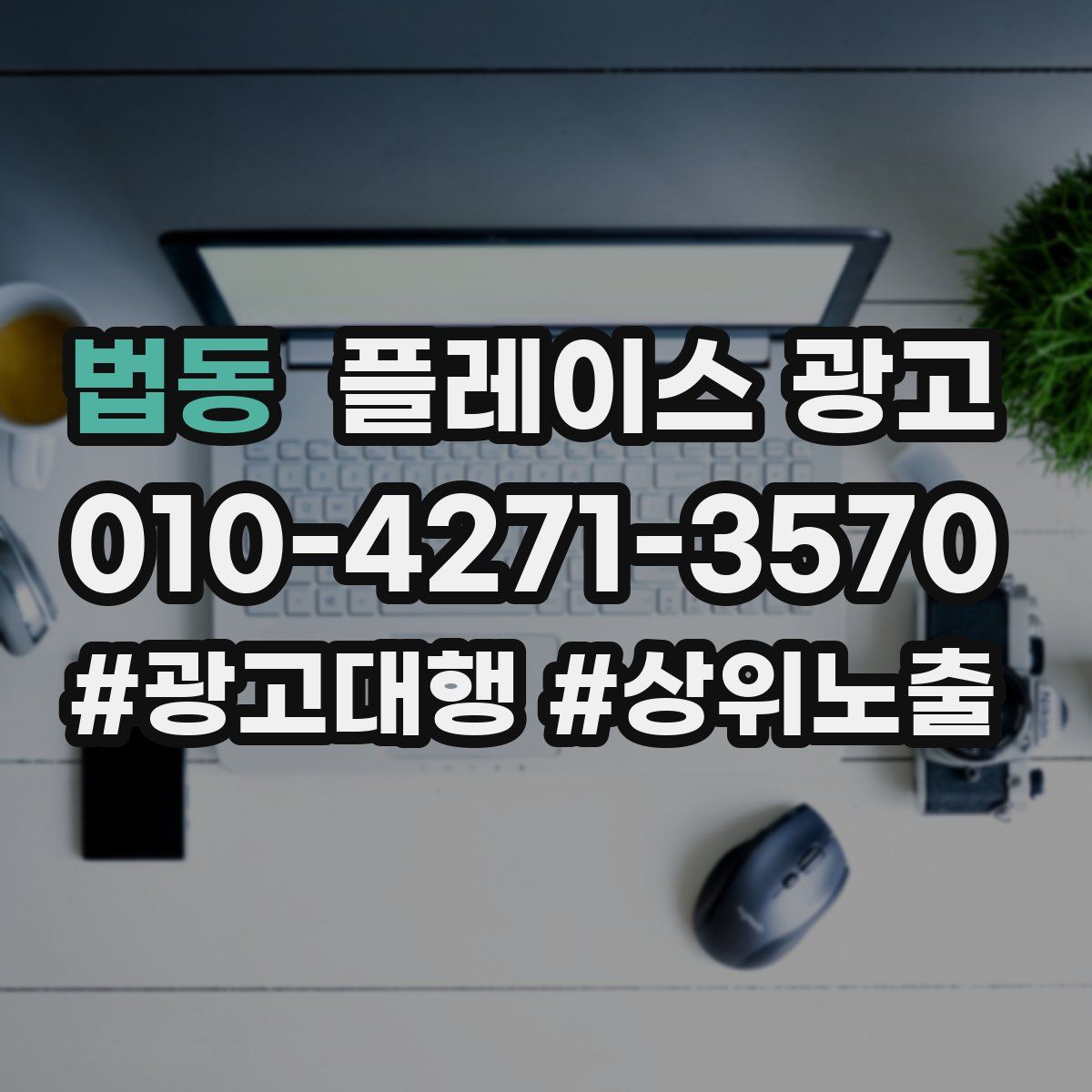 법동 플레이스 광고