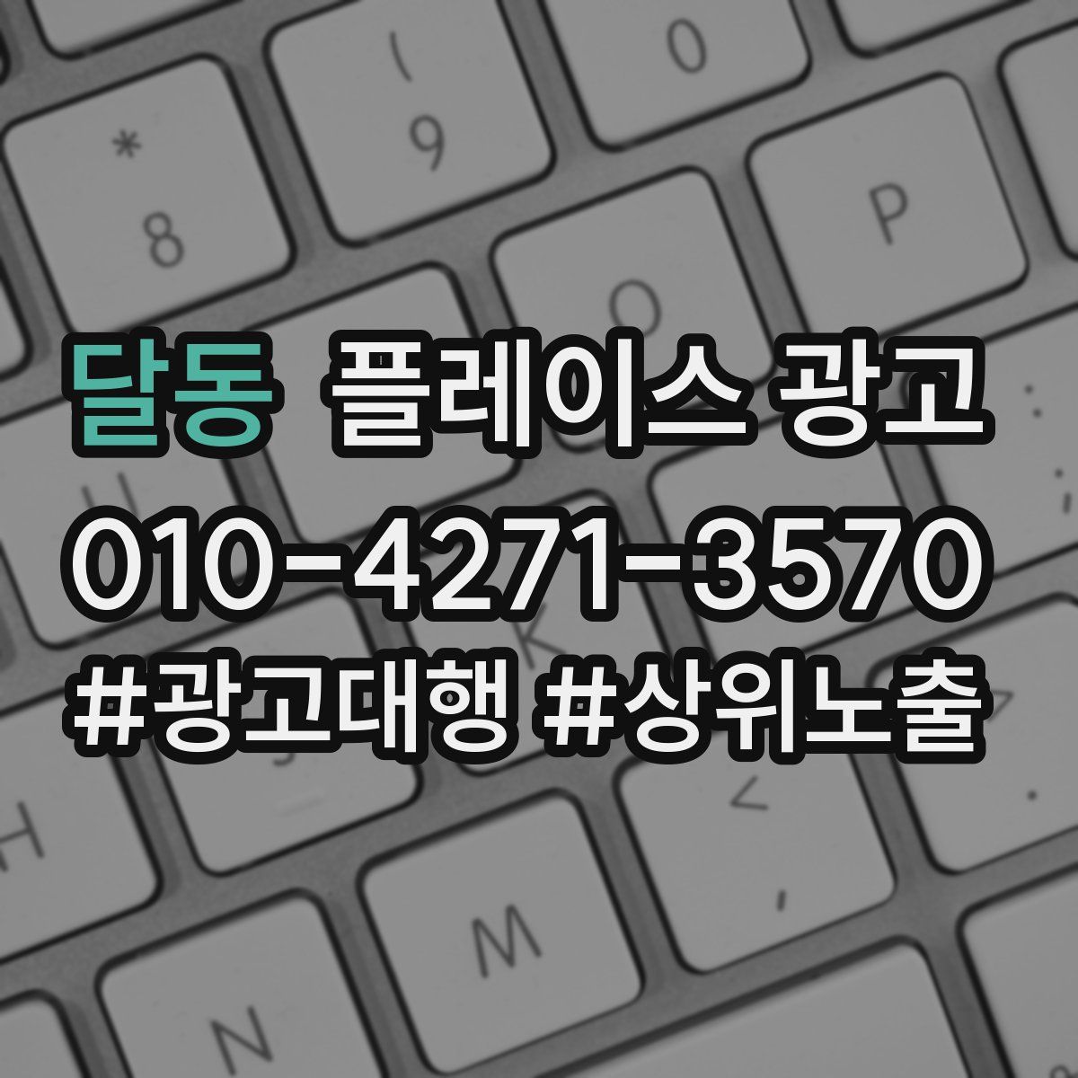 달동 플레이스 광고